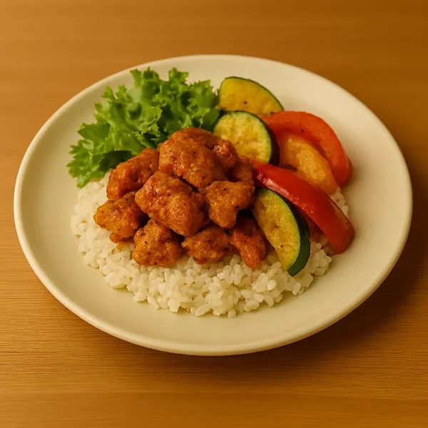 チキンオーバーライス