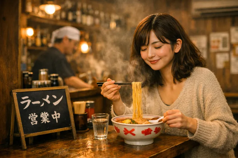 心と体を温める、やさしいラーメンを